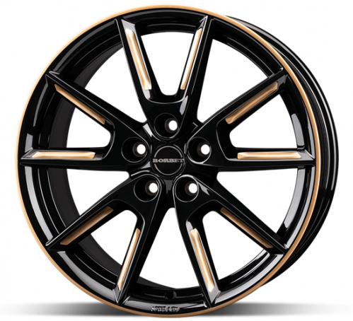 Borbet LX19 Black Gold 8x19 5x112 ET40