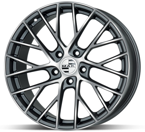 MAK Monaco GunMetal 8,5x21 5x130 ET51