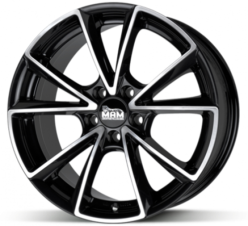 MAM A5 Black 8,5x20 5x112 ET30