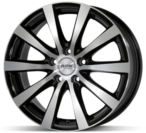 PLATIN P66 Black 8x19 5x108 ET45